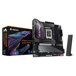 Gigabyte B860M Aorus Elite Wifi 6E: LGA1851, DDR5 9200MHz (OC), 3xM.2, HDMI, DP, Type-C, 2.5G LAN MicroATX Anakart