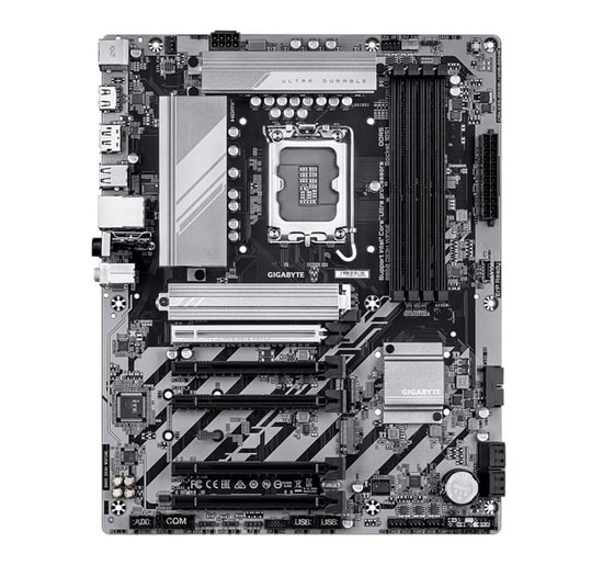 Gigabyte B860 DS3H WIFI6E Anakart: Intel 1851P, DDR5 9066MHz OC, Çift M.2, USB 3.2 Gen2x2 Type-C, WiFi 6E, 2.5G LAN, ATX