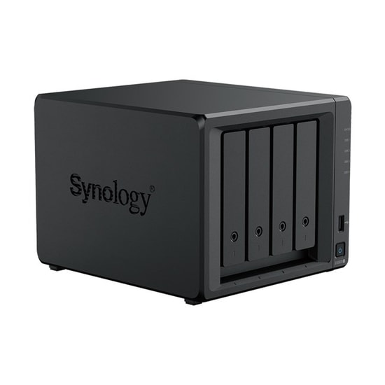 Synology DS925 Plus NAS: 4 Disk Yuvalı, AMD İşlemci, 4GB DDR4 ECC RAM, 2x2.5GbE Lan Portu, Çift M.2 NVMe, 2xUSB 3.2