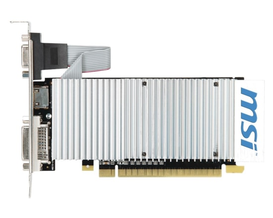 MSI GeForce 210 1GB GDDR3 Low Profile Ekran Kartı (GT210-N210-1GD3-LP-1G) - VGA, DVI, HDMI, 64 Bit, PCIe 2.0