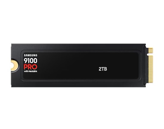Samsung 9100 Pro 2TB Soğutuculu NVMe M.2 SSD (MZ-VAP2T0CW) - PCIe Gen5, 14700/13400 MB/s, 2GB LPDDR4X Cache, PS5 Uyumlu