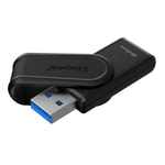 Kingston DataTraveler Exodia S 64GB USB 3.2 Gen 1 Flash Bellek (DTXS64GB) - 100MB/s, Kompakt Tasarım, 5 Yıl Garanti