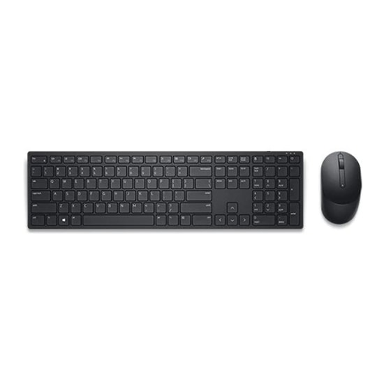 Dell Pro KM5221W Siyah Kablosuz Klavye Mouse Set (580-AJRB) - 12 Programlanabilir Tuş, Uzun Pil Ömrü, Türkçe Q Düzen