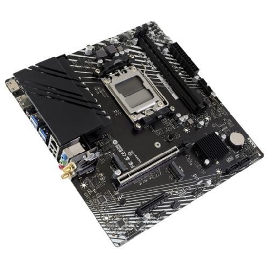 BIOSTAR B850MT2-E DJ Anakart - AMD AM5, DDR5 8000MHz, Çift M.2, 2xDIMM, HDMI, DP, USB 3.2, Micro ATX