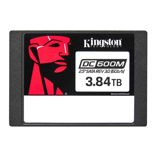 Kingston DC600M 3.84TB Enterprise SATA 2.5" SSD (SEDC600M/3840G) - 560/530MB/s Okuma/Yazma, 7mm, PLP, Veri Merkezi SSD
