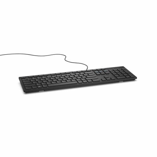 Dell KB216 Siyah USB Kablolu Türkçe Q Düzen Multimedya Klavye (580-ADHQ) - Ev & Ofis Kullanımı, Sayısal Tuş Takımı