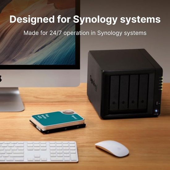 Synology Plus Serisi HAT3300-6T 6TB 3.5" SATA NAS Hard Disk - 5400RPM, 	202MB/s, 256MB Cache, CMR, 7/24 Çalışma