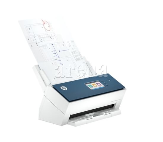 HP ScanJet Enterprise Flow 9000 SN1 A3 Doküman Tarayıcı (8Q4W1A) - 80ppm/160ipm, 600 DPI, 100 Yapraklık ADF, Ethernet 