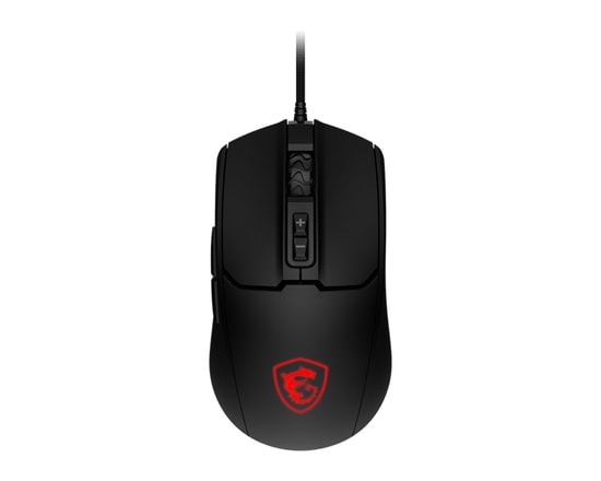 MSI FORGE GM100 Kablolu RGB Gaming Mouse - 6400DPI Ayarlanabilir Optik Sensör, 7 Tuş, 150cm Kablo, 108gr, Micro Switch
