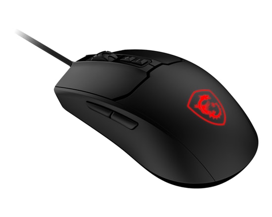 MSI FORGE GM100 Kablolu RGB Gaming Mouse - 6400DPI Ayarlanabilir Optik Sensör, 7 Tuş, 150cm Kablo, 108gr, Micro Switch