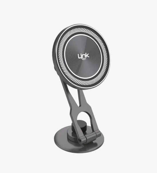 LinkTech H879 Premium Araç Konsol Montajlı Süper Manyetik Telefon Tutucu - Güçlü Tutuş, Evrensel Uyumlu, Kolay Kurulum