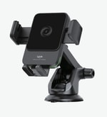 LinkTech LPW-W750 Premium 15W Kablosuz Hızlı Araç Şarjlı Telefon Tutucu - 360 Dönebilen, QC3.0, PD, Type-C Girişli, FOD