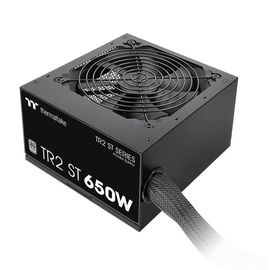 Thermaltake TR2 ST 650W 80+ APFC 12cm Fanlı PSU (PS-TRS-0650NNSAWE-T) - Sessiz, Yüksek Verimli, Non Modüler Güç Kaynağı