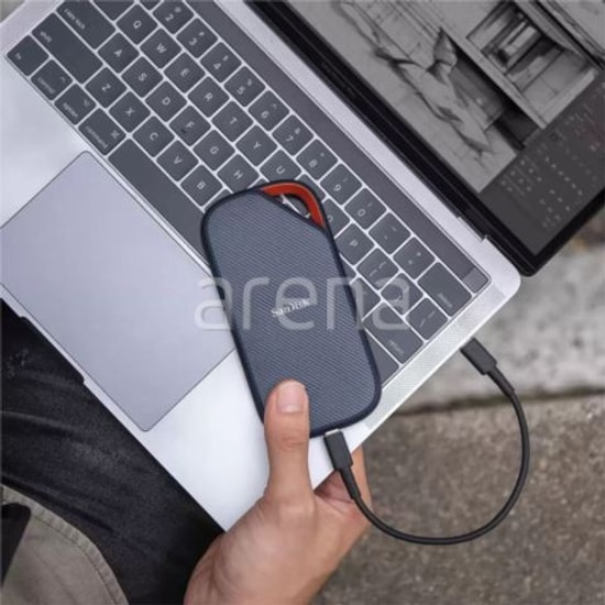 SanDisk Extreme PRO 2TB USB4 Taşınabilir SSD (SDSSDE82-2T00-G25) - 3800/3700MB/s, USB4 40Gbps Harici Depolama