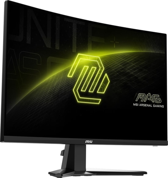 MSI MAG 27C6F 27" FHD 180Hz 0.5ms Curved Adaptive-Sync Oyuncu Monitörü - Rapid VA Panel, 250Nit, HDMI, DP, HDR Ready