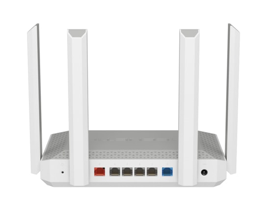 Keenetic Titan KN-1812-01-EU BE7200 Mesh Wi-Fi 7 Router: Multi-Gigabit, 1x10G, 1x2.5G, 4x1G Port, USB 3.2/2.0, 4x Anten