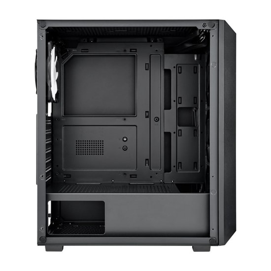FSP CMT218 750W 80+ Gen5 ATX Mid Tower Siyah Oyuncu Kasası - 4xRGB Fan, Temperli Cam, 2x2.5" SSD, 2x3.5" HDD, USB 3.2