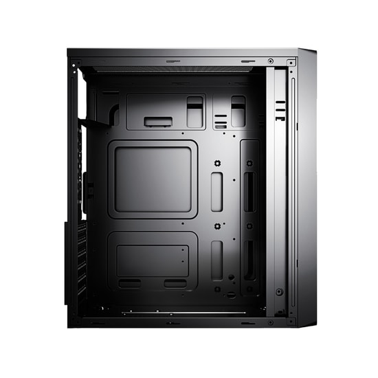 Vento VS121S 400W Peak (350W Real) Mid Tower ATX Siyah Kasa - 4 Fan Yuvası, 2x SSD, 1x HDD, 3x USB, 410x173x350mm