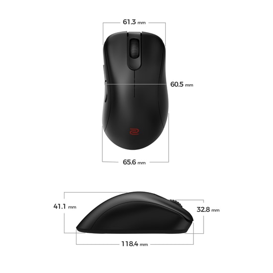 BENQ ZOWIE EC3-DW: 4K Kablosuz Küçük Boy Asimetrik Sağ El E-spor Oyuncu Mouse - 3200Dpi, 4000Hz, Üstün Performans
