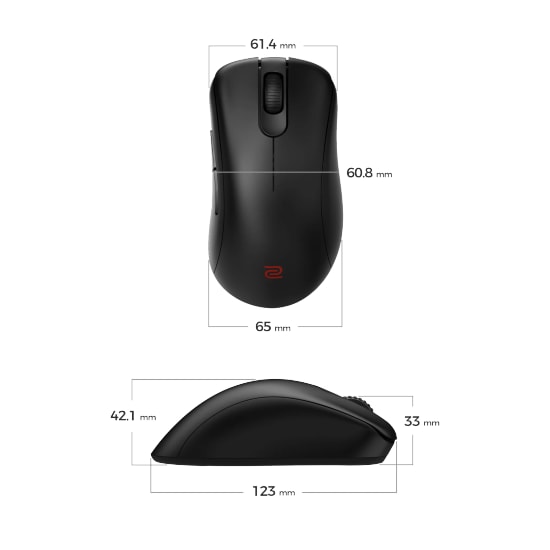 BENQ ZOWIE EC2-DW Orta Boy, 4K Asimetrik Sağ El Kablosuz E-spor Oyuncu Mouse - 3200Dpi, 4000Hz, 7 Tuşlu, PixArt Sensör