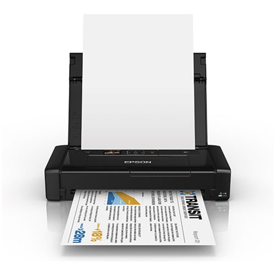 Epson WorkForce WF-100W Taşınabilir Mürekkepli Renkli Yazıcı (C11CE05404) - 7 PPM, WiFi Direct, Şarjlı, A4 Mobil Yazıcı