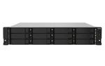 QNAP TS-1232PXU-RP-4G 12 Disk Yuvalı Rack NAS - 2U, 4GB DDR4 RAM, 10GbE SFP+, 2.5GbE portları, USB-A 3.2, Alpine AL324