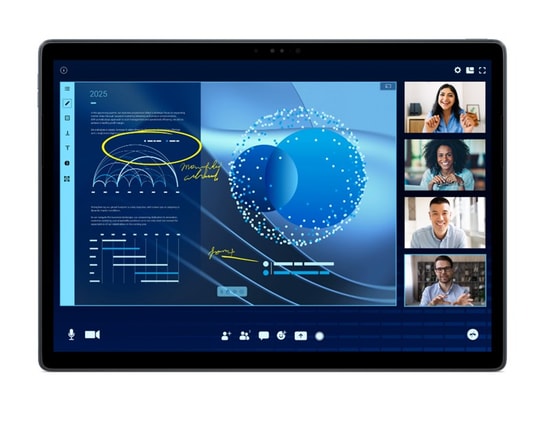 Dell Latitude 7350 Ultra 7 164U 32GB RAM 1TB SSD 13" QHD+ Dokunmatik, Ayrılabilir Klavye, Kalem, 4G LTE Özellikli Laptop