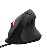 Trust GXT144 Rexx Ergonomik Kablolu Optik Gaming Mouse (TRU22991) - Siyah, 10000 DPI, Dikey Tasarım, 6 Adet Tuş, USB