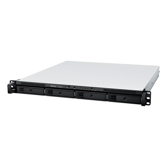 Synology RS822RPPLUS 4 Disk (3.5/2.5") Yuvalı 1U Rack Tipi NAS - AMD 4 Çekirdekli, 2GB DDR4 RAM, USB 3.2, eSATA, 1G LAN