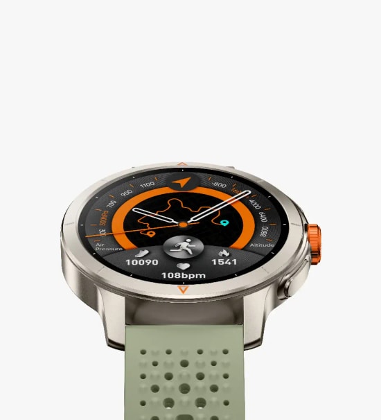 LinkTech S110 Premium Amoled Siyah Akıllı Saat - 1.6" 2.5D Ekran, Nabız, Uyku Takibi, BLE 5.2, Su Geçirmez, 450mAh Pil