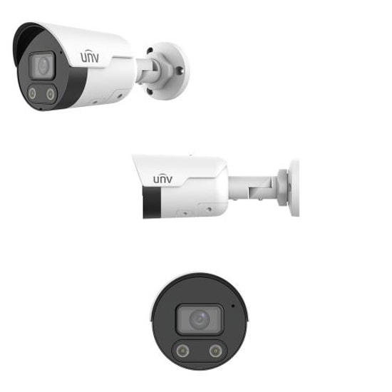 Uniview IPC2122LE-ADF28KMC-WL 2MP Sesli IP Bullet Kamera - 2.8mm Lens, TrueWDR, 30m IR, Dahili Mikrofon, Hoparlör, IP67