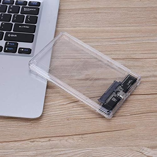 Codegen CDG-HDC-30TC 2.5" Şeffaf USB 3.1 HDD/SSD Disk Kutusu - 2TB Destekli, Vidasız, Type-C Bağlantı, SATA Uyumlu