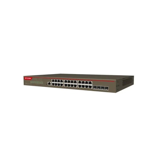 IP-COM G5328X Metal Kasa Rackmount Switch - 24 Port Gigabit, 4x10GB SFP+ Uplink, L3 Yönetilebilir Rackmount Anahtar