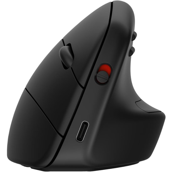 HP 920 Ergonomik Dikey Kablosuz Mouse (6H1A4AA) - 4000 DPI Optik, Şarj Edilebilir Pil, Bluetooth ve USB, 6 Tuşlu, Sağ El