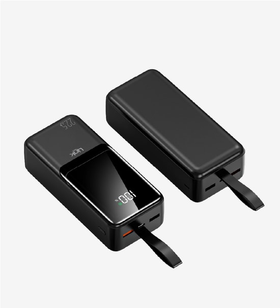 LinkTech LPB-EF97 Strong 22.5W 36000mAh Siyah Powerbank - Hızlı Şarj, LED Ekran, USB-A & Type-C Çıkışlı 