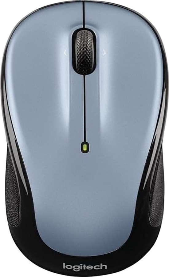 Logitech M325S Gri Kablosuz Mouse (910-006813) - 2.4 GHz, 1000 DPI Optik Sensör, 2.4g Nano USB Alıcı, 3 Tuşlu