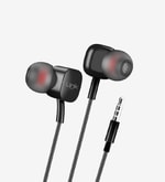 LinkTech LHF-H15 Siyah Kulak İçi Kablolu Mikrofonlu Kulaklık - 10mm Sürücü, Hi-Fi Ses, 3.5mm AUX, 120cm Kablo