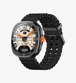 LinkTech S106 Premium Amoled Akıllı Saat - 1.43" 2.5D Ekran, Siyah Kordon, IP68, BT 5.3, Kalp Atışı, Uyku ve Spor Takibi