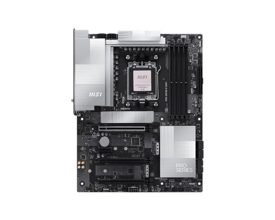 MSI PRO X870E-P WIFI Anakart: AM5, DDR5 8200MHz(OC), 3xM.2, HDMI 2.1, USB4 40Gbps, 5G LAN, WiFi 7, BT 5.4, RGB, ATX