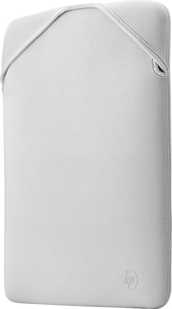 HP Reversible Protective Siyah/Gümüş 15.6" Laptop Kılıfı (2F2K5AA): Çift Taraf Ters Çevrilebilir, Koruyucu, İnce Neopren