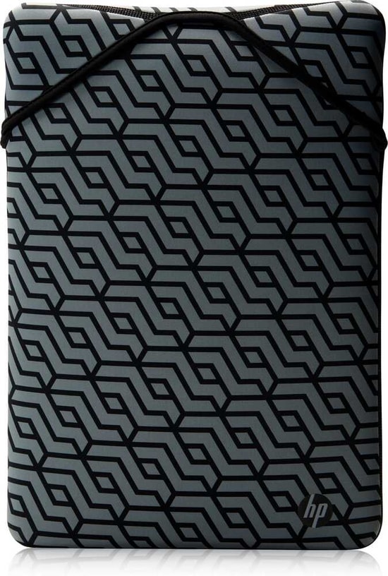 HP Reversible Protective Siyah/Geo 14.1" Laptop Kılıfı (2F2L4AA): Çift Taraflı Ters Çevrilebilir, Koruyucu, İnce Neopren
