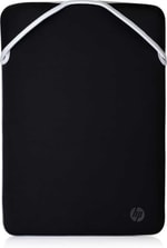 HP Reversible Protective Siyah/Gümüş 14.1" Laptop Kılıfı (2F2J1AA): Çift Taraf Ters Çevrilebilir, Koruyucu, İnce Neopren