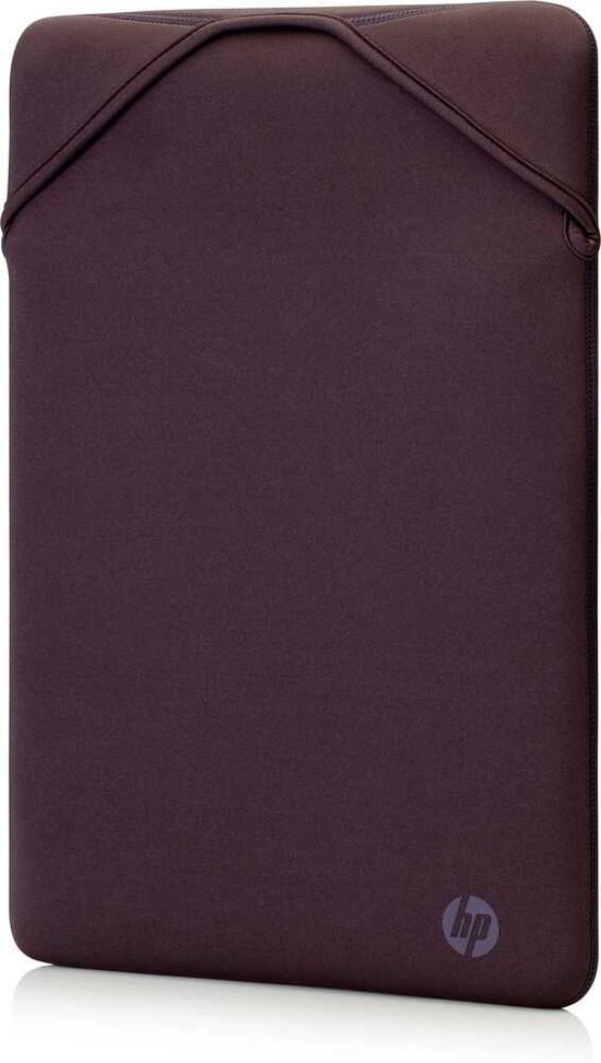 HP Reversible Protective Gri/Eflatun 14.1" Laptop Kılıfı (2F2L6AA): Çift Taraf Ters Çevrilebilir, Koruyucu, İnce Neopren