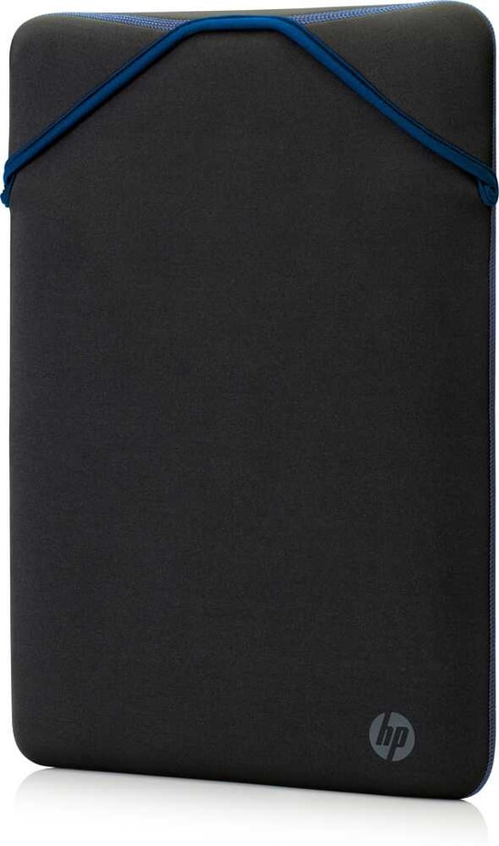 HP Reversible Protective Gri/Mavi 14.1" Laptop Kılıfı (2F1X4AA): Çift Taraflı, Ters Çevrilebilir, Koruyucu, İnce Neopren