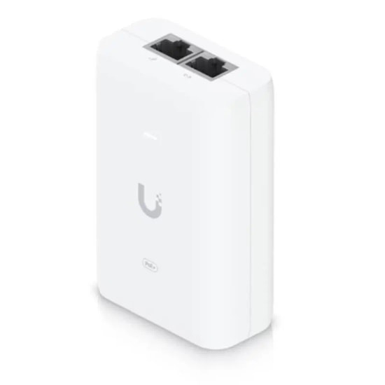 Ubiquiti U-POE+ 30W PoE+ Enjektör - 802.3at U-POE-AT, 48V, Gigabit, Aşırı Gerilim ve Sıkıştırma Korumalı