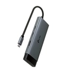 TP-Link UH7020C Type-C 7 Portlu Hub - 5Gbps Hızlı Veri Aktarımı, 100W PD Şarj, 4K HDMI, SD/MicroSD Kart Okuyuculu Dock