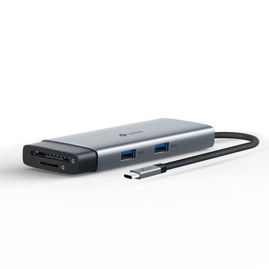 TP-Link UH7020C Type-C 7 Portlu Hub - 5Gbps Hızlı Veri Aktarımı, 100W PD Şarj, 4K HDMI, SD/MicroSD Kart Okuyuculu Dock