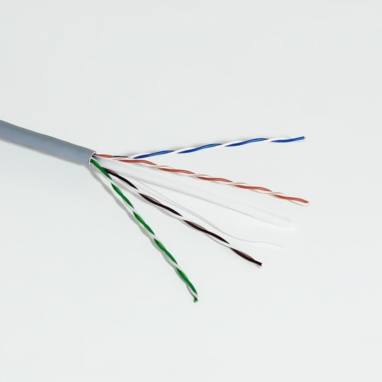 Frisby FR-CAT601 CAT6 Gri CCA Data Kablosu - 305 Metre, 23AWG, 58mm, Yüksek Hızlı UTP Network Kablosu