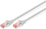 Digitus CAT6 Gri Zırhlı Patch Kablo (DK-1644-005) - 0.5 Metre, S/FTP, Yangına Dayanıklı, 250MHz, PoE Ready Ağ Kablosu