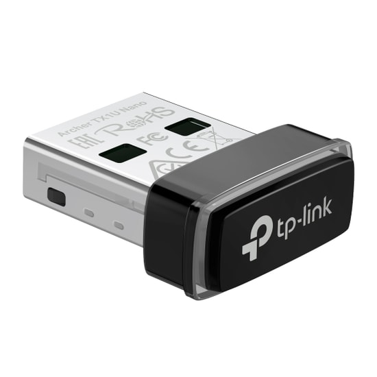 TP-Link Archer TX1U NANO AX300 Wi-Fi 6 USB Ağ Adaptörü - 287Mbps, Nano Boyut, MU-MIMO Uyumlu, Hotspot Paylaşımı